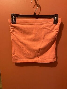 Zenana Outfitters Coral Strapless Tube Top